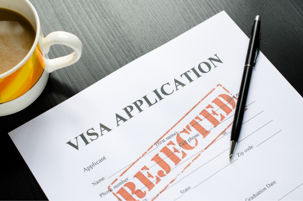 My visa is being rejected: what should I do?